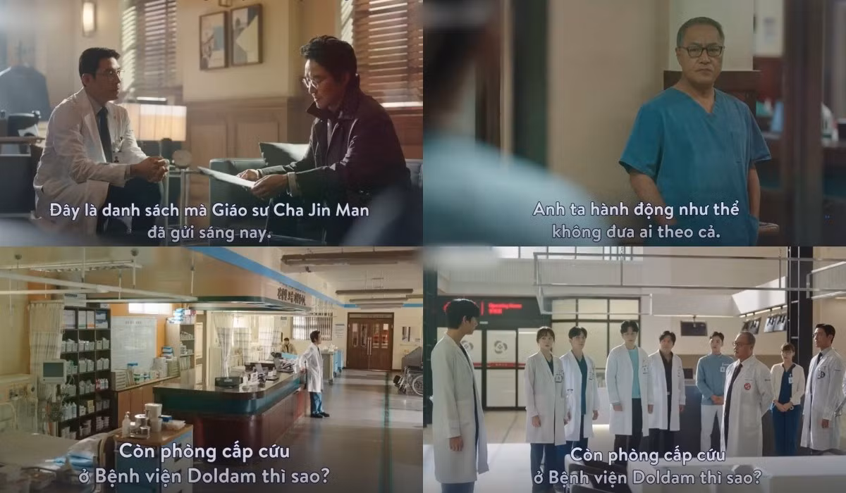Có vẻ như giáo sư Cha và sư phụ Kim đã có quá khứ không mấy tốt đẹp. Có vẻ như giáo sư Cha và sư phụ Kim đã có quá khứ không mấy tốt đẹp.