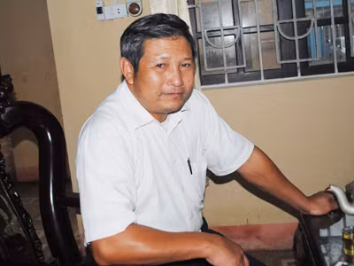 Bí thư Đảng ủy Yên Bài Nguyễn Xuân Giúp: 
