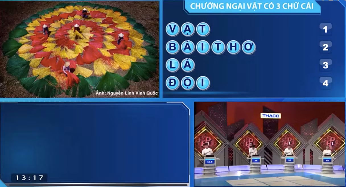 Xuân Mạnh tiếp tục là người giải được ẩn số Vượt chướng ngại vật.