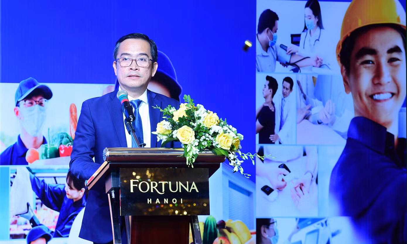Ông Nguyễn Thanh Huân phát biểu tại chương trình. Ảnh: Xuân Tùng