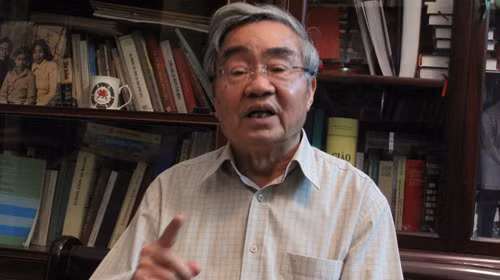GS Phạm Minh Hạc. Ảnh: Vĩnh Hà (Tuổi Trẻ)