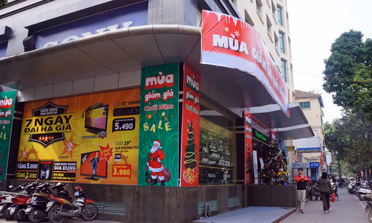 Tại phố Hai Bà Trưng