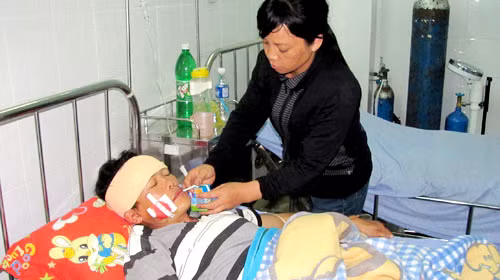 Anh Phạm Thái Tương - nạn nhân bị bắn và cướp xe. Ảnh: Tuổi trẻ Anh Phạm Thái Tương - nạn nhân bị bắn và cướp xe