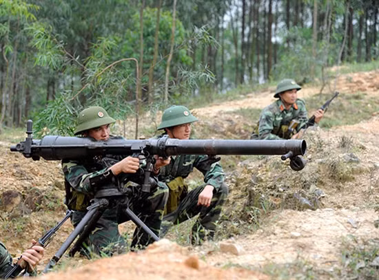 Nghiên cứu tính năng và bố trí các loại hỏa lực 
