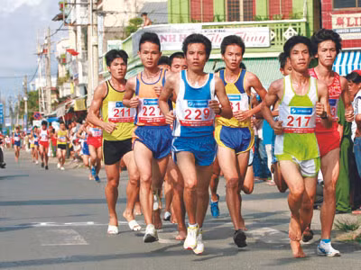 Việt dã toàn quốc giải báo Tiền Phong có lịch sử hơn 50 năm. Ảnh: Hồng Vĩnh