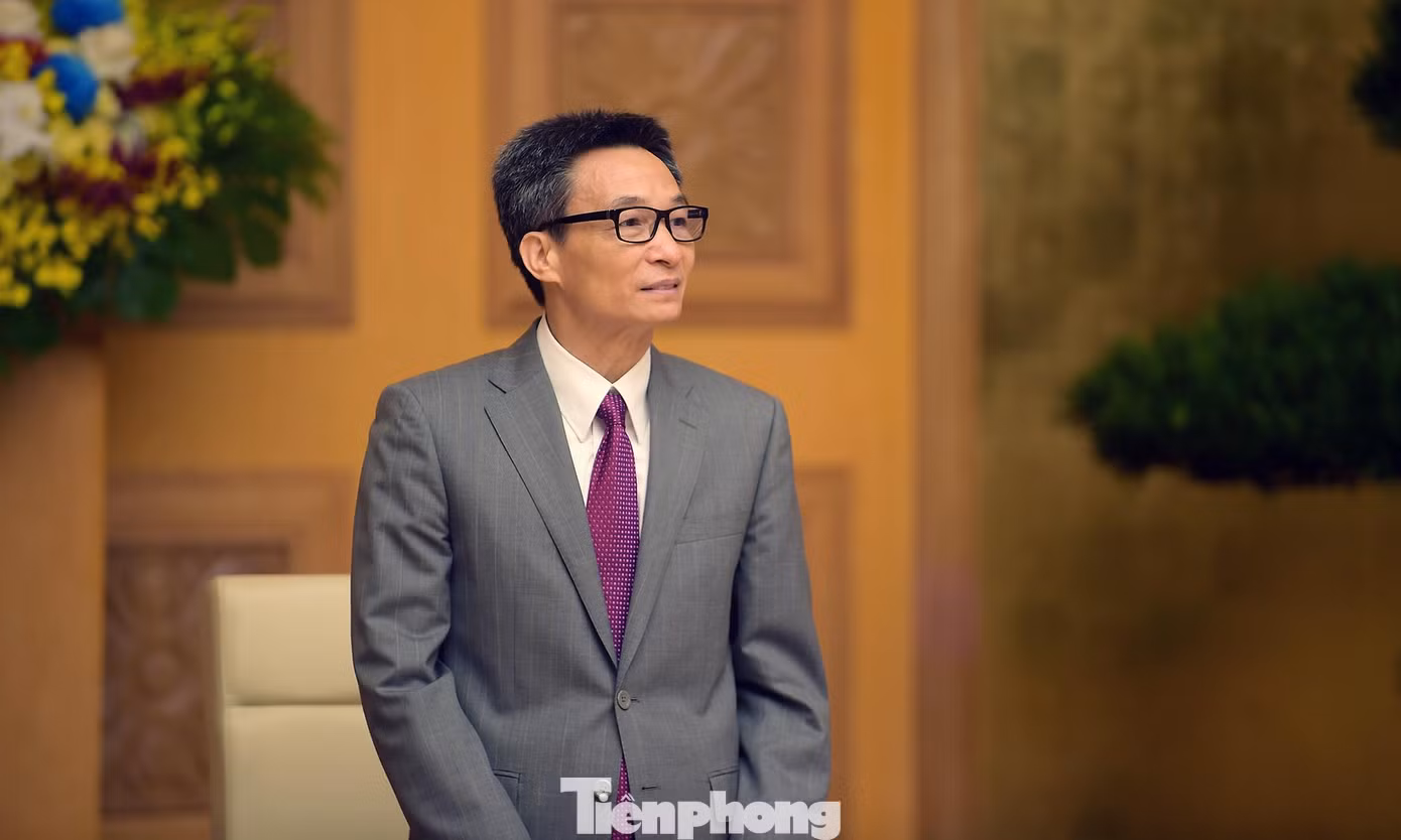 Phó Thủ tướng Vũ Đức Đam phát biểu tại chương trình. Ảnh: Xuân Tùng