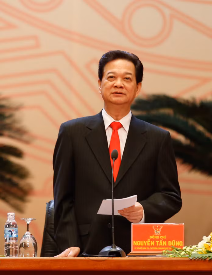 Thủ tướng Nguyễn Tấn Dũng phát biểu