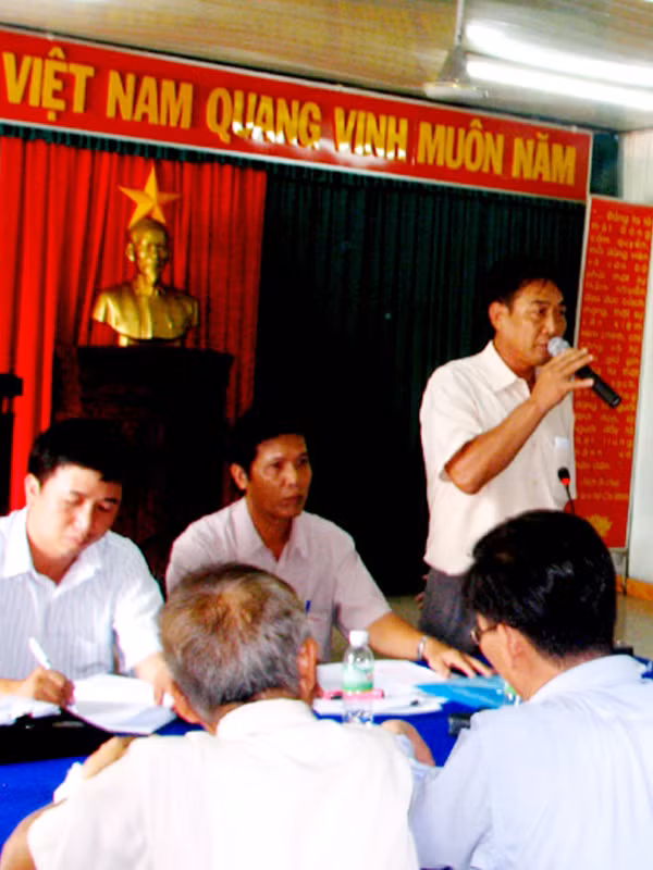 Ông Phạm Bá Lới phát biểu trong buổi làm việc với Thanh tra Chính phủ