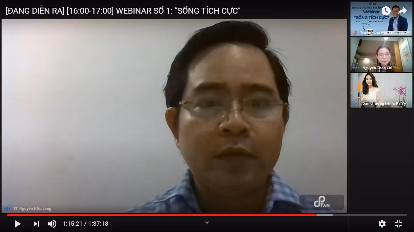 TS Nguyễn Hữu Long giải đáp những trăn trở của người tham gia chương trình.