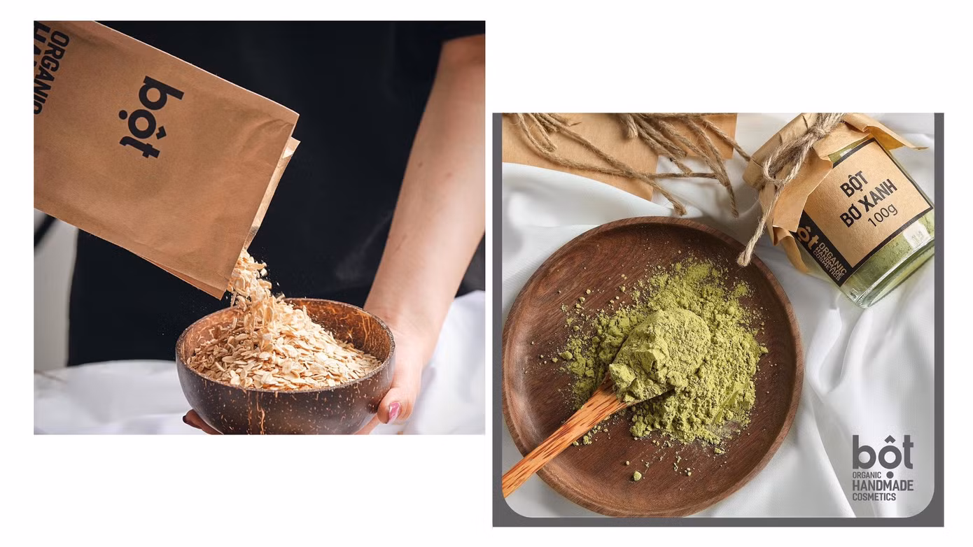 Hằng đang phát triển dòng sản phẩm mặt nạ dạng bột thiên nhiên để chăm sóc da mặt, bột tắm làm từ cà phê Tây Nguyên. Hằng đang phát triển dòng sản phẩm mặt nạ dạng bột thiên nhiên để chăm sóc da mặt, bột tắm làm từ cà phê Tây Nguyên.