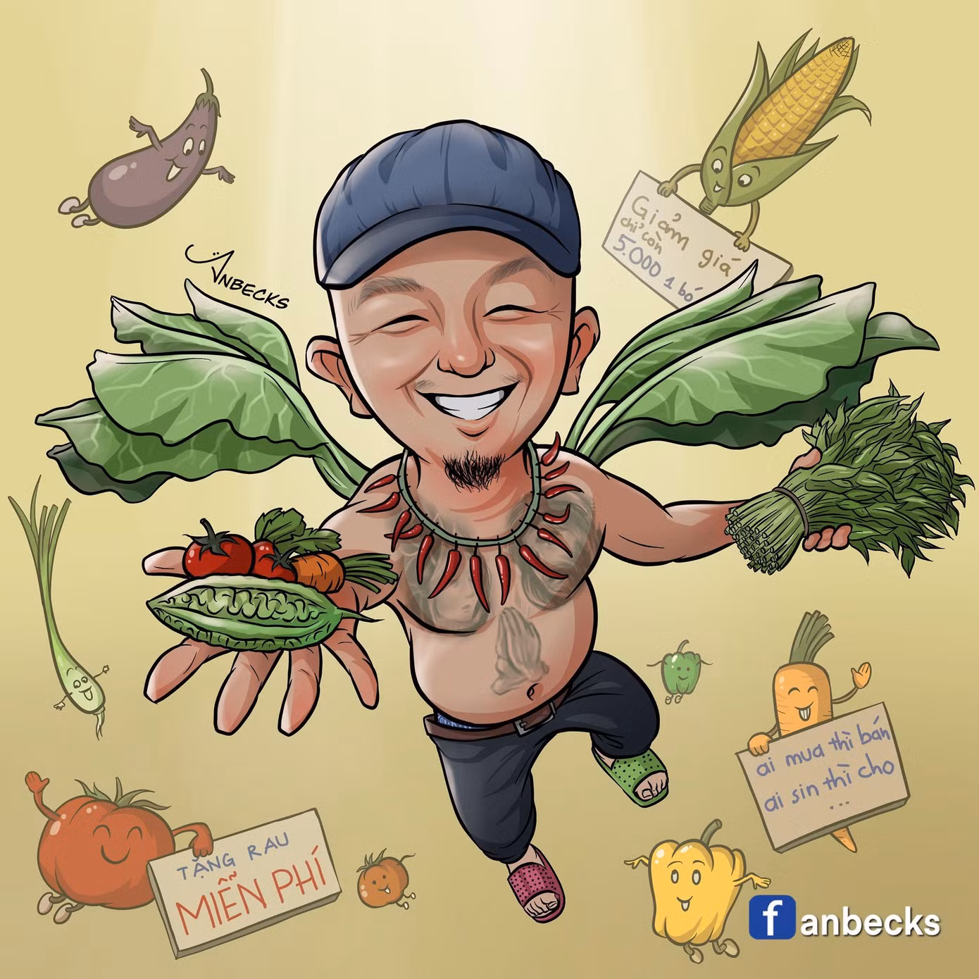 Câu chuyện của anh Minh bán rẻ rau và tặng rau cho người nghèo đã để lại nhiều cảm hứng tích cực cho người xem. Câu chuyện của anh Minh bán rẻ rau và tặng rau cho người nghèo đã để lại nhiều cảm hứng tích cực cho người xem.