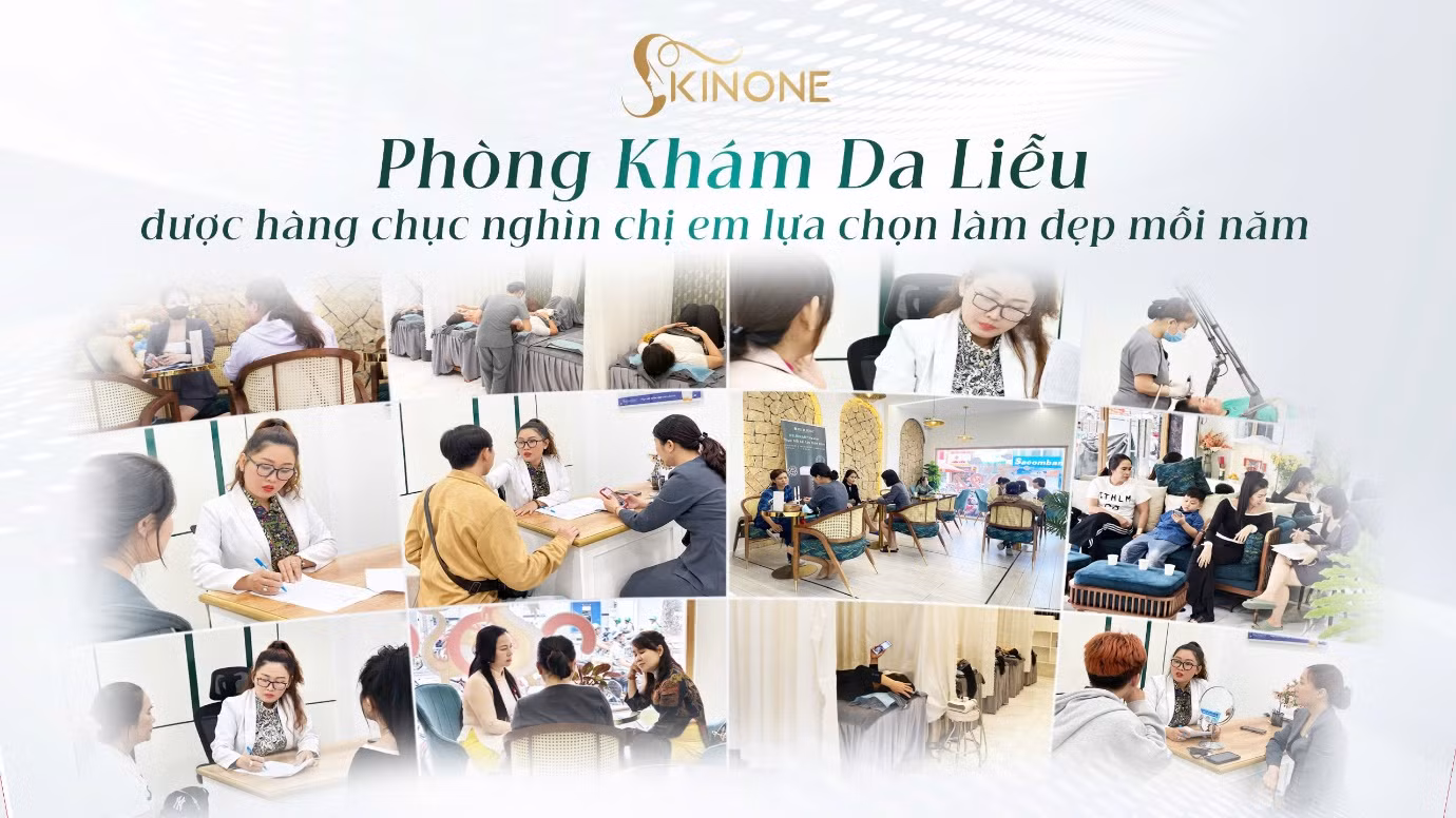 Với các liệu trình cá nhân hóa hiệu quả đối với mỗi trường hợp điều trị, phòng khám da liễu SkinOne được hàng chục nghìn chị em lựa chọn làm đẹp mỗi năm. Với các liệu trình cá nhân hóa hiệu quả đối với mỗi trường hợp điều trị, phòng khám da liễu SkinOne được hàng chục nghìn chị em lựa chọn làm đẹp mỗi năm.
