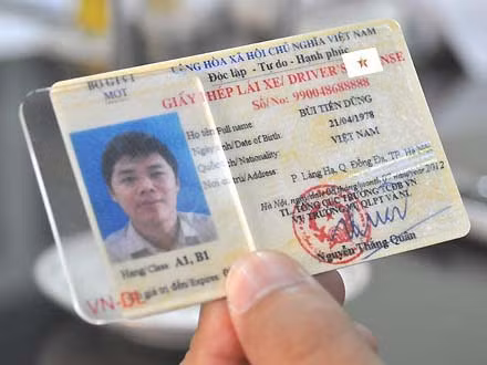 Giấy phép lái xe mới