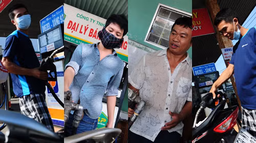 Bốn trong số 11 đại lý xăng dầu bán xăng dỏm vừa bị Chi cục Tiêu chuẩn đo lường chất lượng TP.HCM công bố