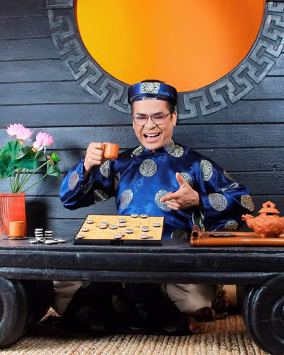 MC Thanh Bạch bên ván cờ xuân 