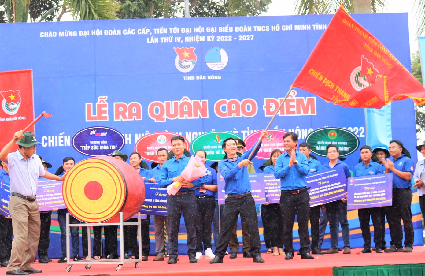 Chiến dịch thanh niên tình nguyện hè tỉnh Đắk Nông chính thức bắt đầu