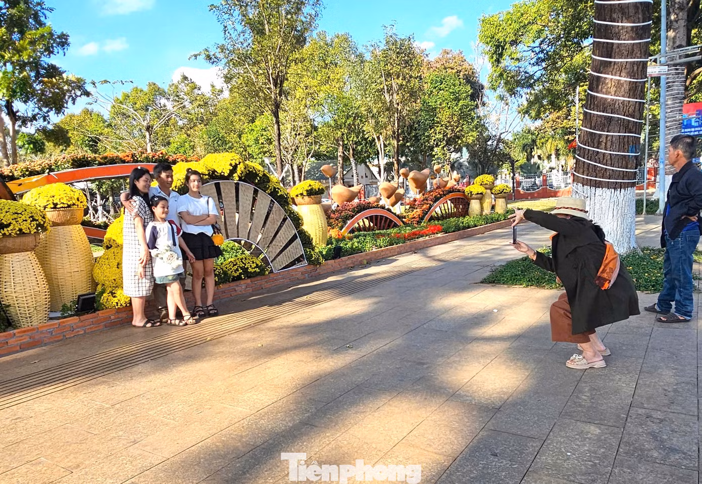 Các tiểu cảnh ngập tràn sắc hoa. Các tiểu cảnh ngập tràn sắc hoa.