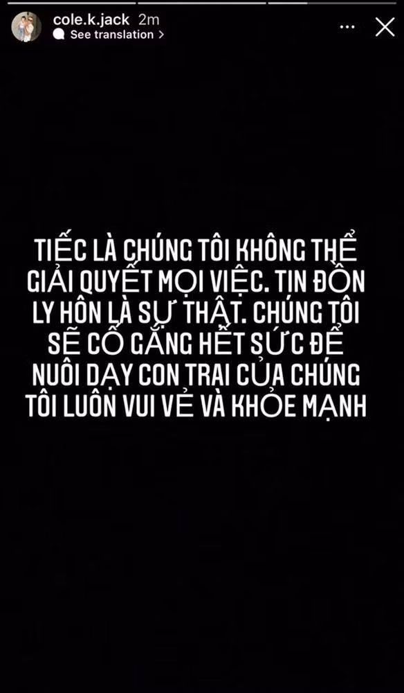 Bài đăng trên Instagram của Jacke Cole. Ảnh: IGNV Bài đăng trên Instagram của Jacke Cole. Ảnh: IGNV