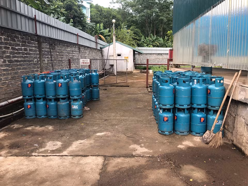 Một công ty có dấu hiệu chiếm giữ, sửa chữa bình gas trái phép ảnh 3