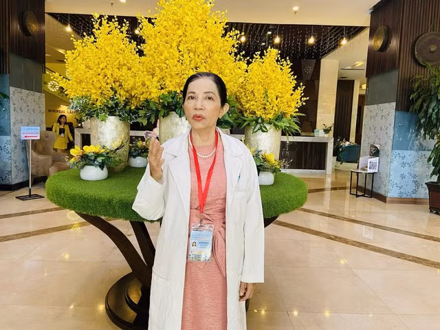 BS.CKII Lâm Hoàng Yến – Khoa Tai mũi họng, Bệnh viện Nhân dân 115. Ảnh: BSCC