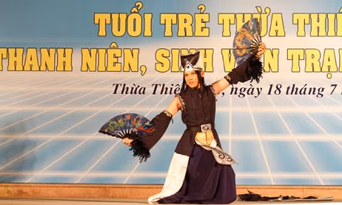 Nhiều tiết mục thể hiện tình yêu quê hương và khát vọng cống hiến của tuổi trẻ