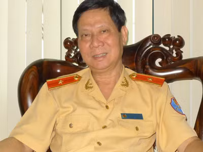 Cục trưởng CSGT đường bộ - đường sắt Nguyễn Văn Tuyên. Ảnh: Đình Thắng