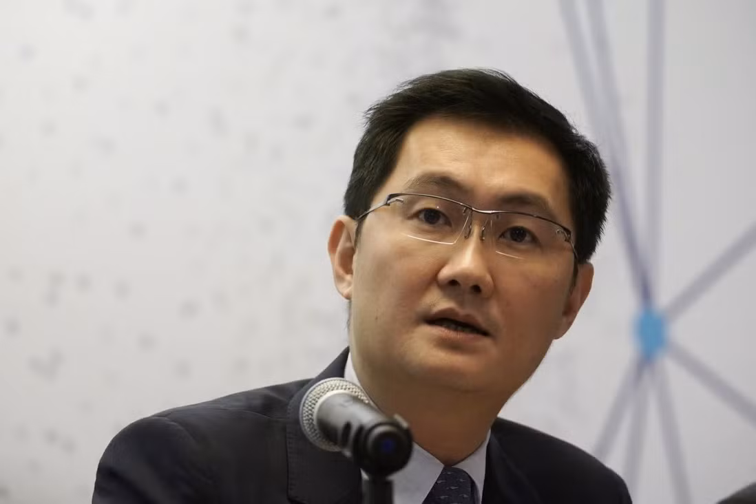 Tỷ phú Trung Quốc Mã Hóa Đằng. Ảnh: SCMP.