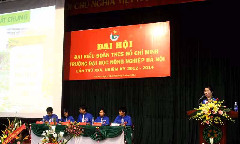 Đại hội đã lằng nghe những ý kiến đề xuất, tham luận của các đại biểu đoàn viên thanh niên