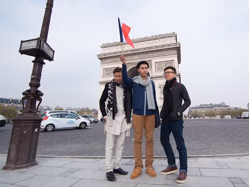 Minh Hà, Gia Khang, Chấn Hưng hào hứng với chuyến đi Paris