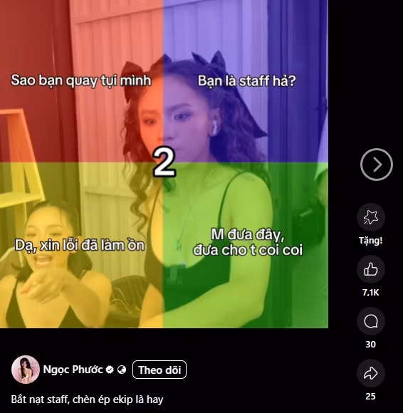 Màn đu trend của Ngọc Phước đạt tương tác cao. Ảnh: Facebook Ngọc Phước Màn đu trend của Ngọc Phước đạt tương tác cao. Ảnh: Facebook Ngọc Phước