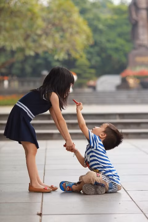 Giải nhì chủ đề “Lòng tốt”: Phạm Đình Lương, máy Canon EOS Mark II