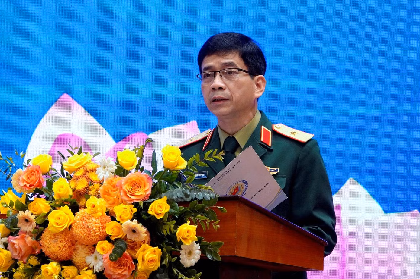 Thiếu tướng Hoàng Kim Phụng - Cục trưởng Cục GGHB Việt Nam. Ảnh: Nguyễn Minh