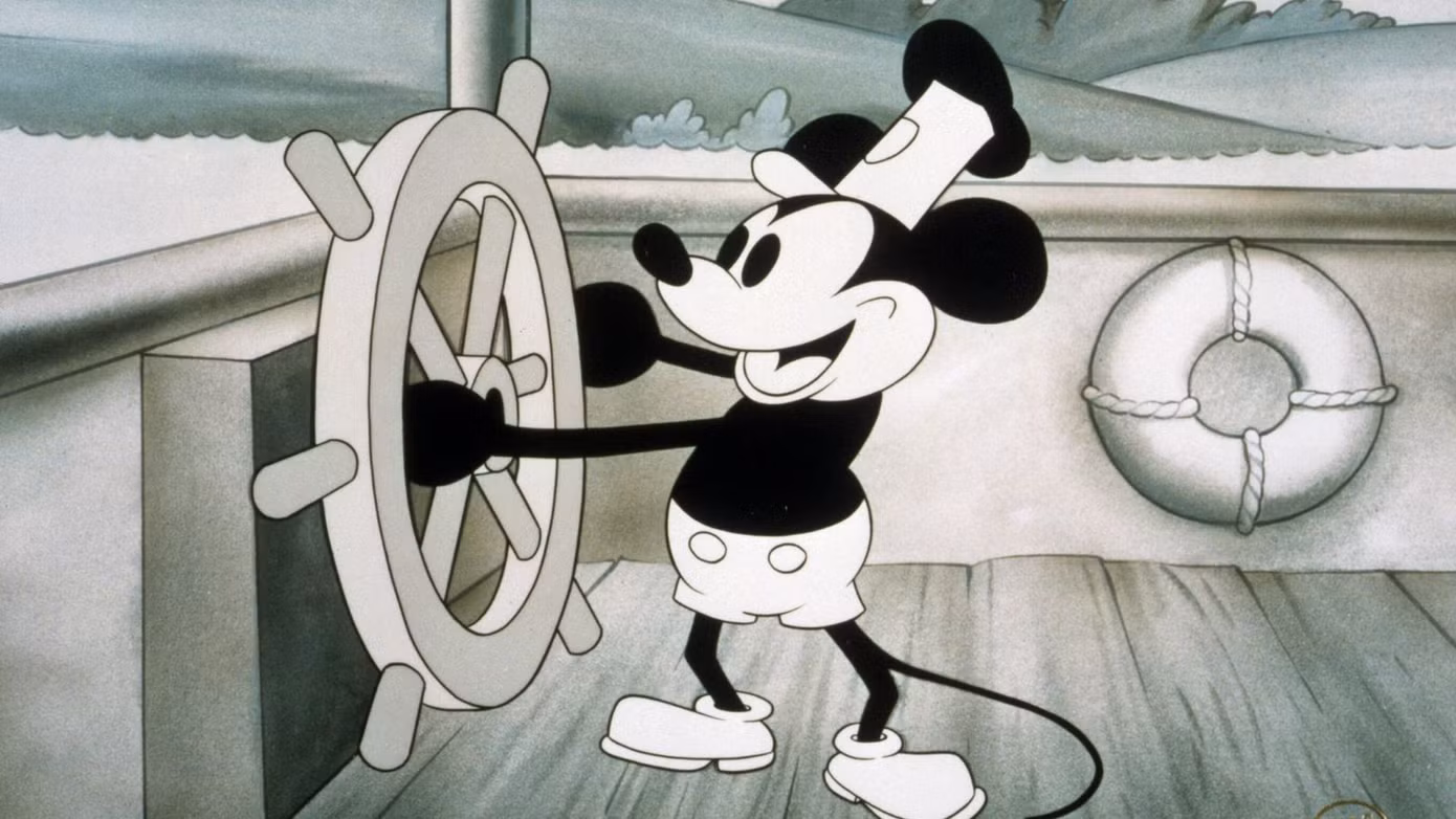 Chuột Mickey phiên bản 1928 trở thành tài sản công trong năm 2024.