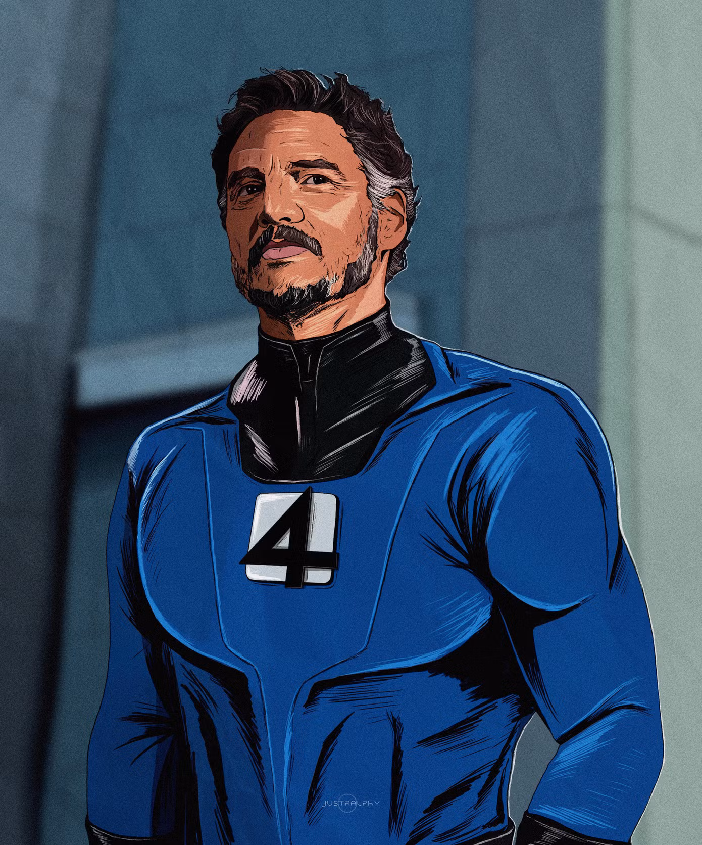Pedro Pascal ở hình tượng Reed Richards trong tưởng tượng của người hâm mộ tuy hơi lớn tuổi nhưng vẫn cực phong độ. (Nguồn: Reddit) Pedro Pascal ở hình tượng Reed Richards trong tưởng tượng của người hâm mộ tuy hơi lớn tuổi nhưng vẫn cực phong độ. (Nguồn: Reddit)