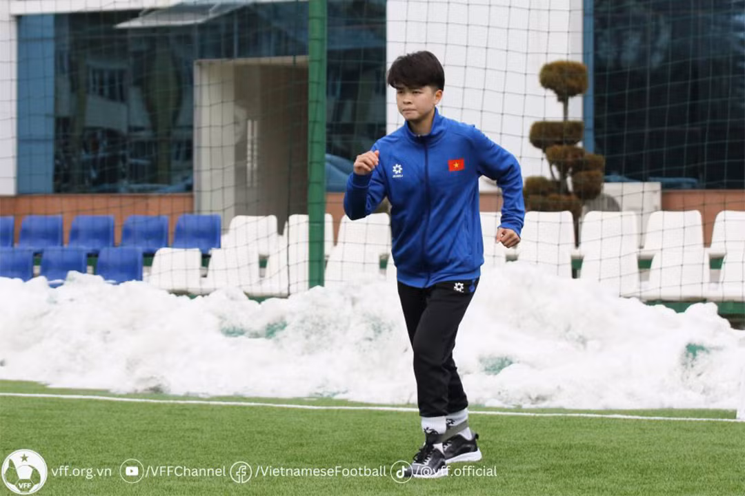 Như Quỳnh có thể sẽ trở lại ở trận đấu với U20 nữ CHDCND Triều Tiên. (Ảnh: VFF) Như Quỳnh có thể sẽ trở lại ở trận đấu với U20 nữ CHDCND Triều Tiên. (Ảnh: VFF)