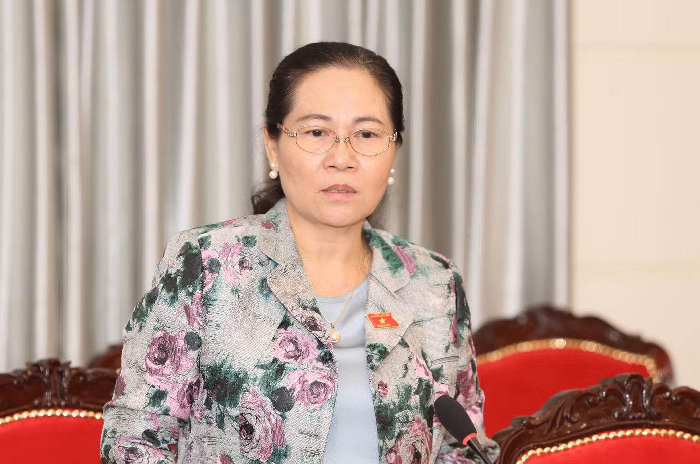 Chủ tịch HĐND TPHCM Nguyễn Thị Lệ nêu ý kiến. Chủ tịch HĐND TPHCM Nguyễn Thị Lệ nêu ý kiến.