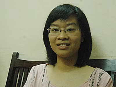 “Em không hối tiếc vì quyết định thi vào ĐH Nông nghiệp HN của mình” – Chử Bích Phương, thủ khoa kép khối A, B ĐH Nông nghiệp Hà Nội. Ảnh: Văn Chung
