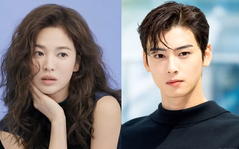 Song Hye Kyo bị đồn hẹn hò mỹ nam kém 16 tuổi Cha Eun Woo. Ảnh: Internet. Song Hye Kyo bị đồn hẹn hò mỹ nam kém 16 tuổi Cha Eun Woo. Ảnh: Internet.