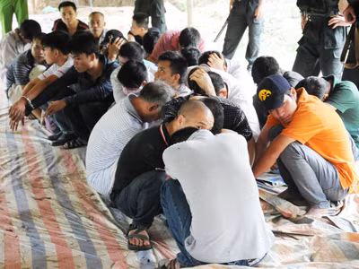Ảnh minh họa một vụ đánh bạc bị bắt. Nguồn: TN