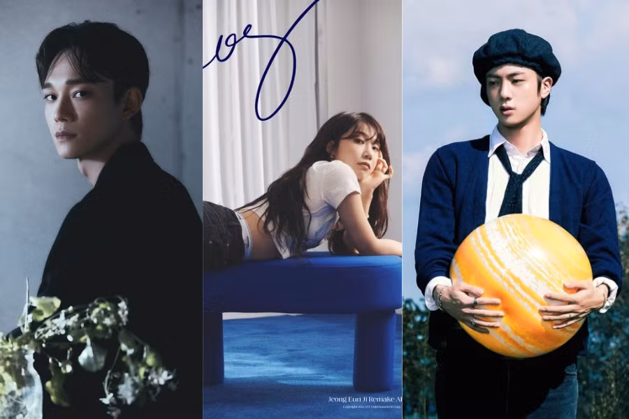 Ấn định "tái xuất" vào tuần này, album và MV mới của Chen (EXO), Eunji (Apink) và Jin (BTS) đều nhanh chóng thông báo hoãn ngày phát hành.
