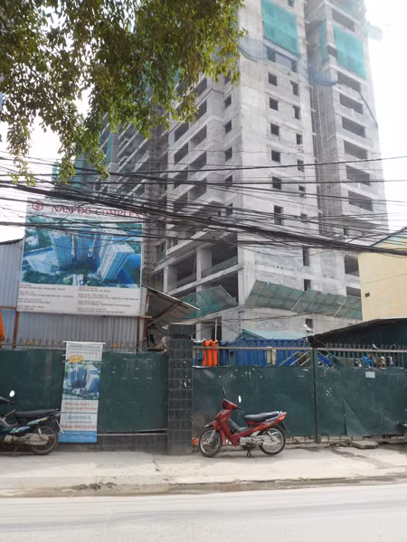 Tòa nhà nơi xảy ra vụ tai nạn lao động