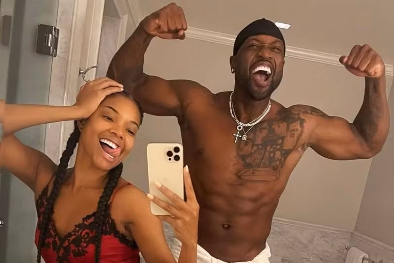 Minh tinh Gabrielle Union cùng chồng kém 10 tuổi, Dwyane Wade, đón sinh nhật tuổi 40 của nam vận động viên bóng rổ.