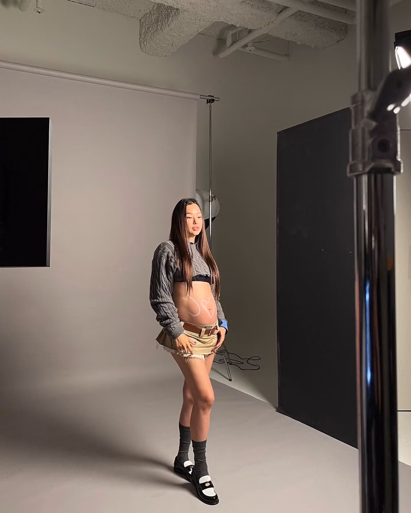 Honey Lee sau sinh và khi mang thai. Ảnh: IGNV.