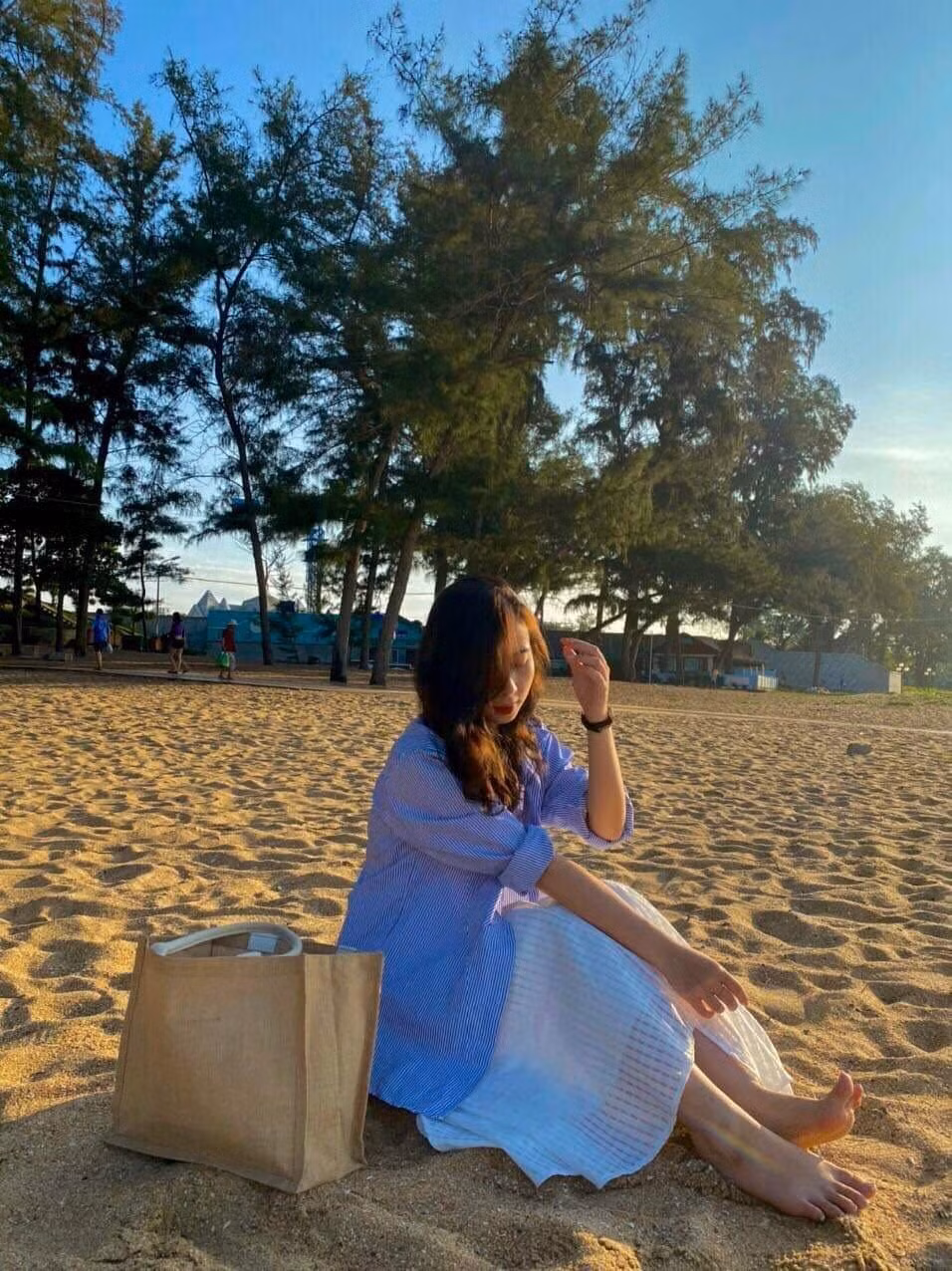 Phương An tận dụng khoảng thời gian rảnh trong kỳ thực tập để du lịch. (Ảnh: NVCC) Phương An tận dụng khoảng thời gian rảnh trong kỳ thực tập để du lịch. (Ảnh: NVCC)