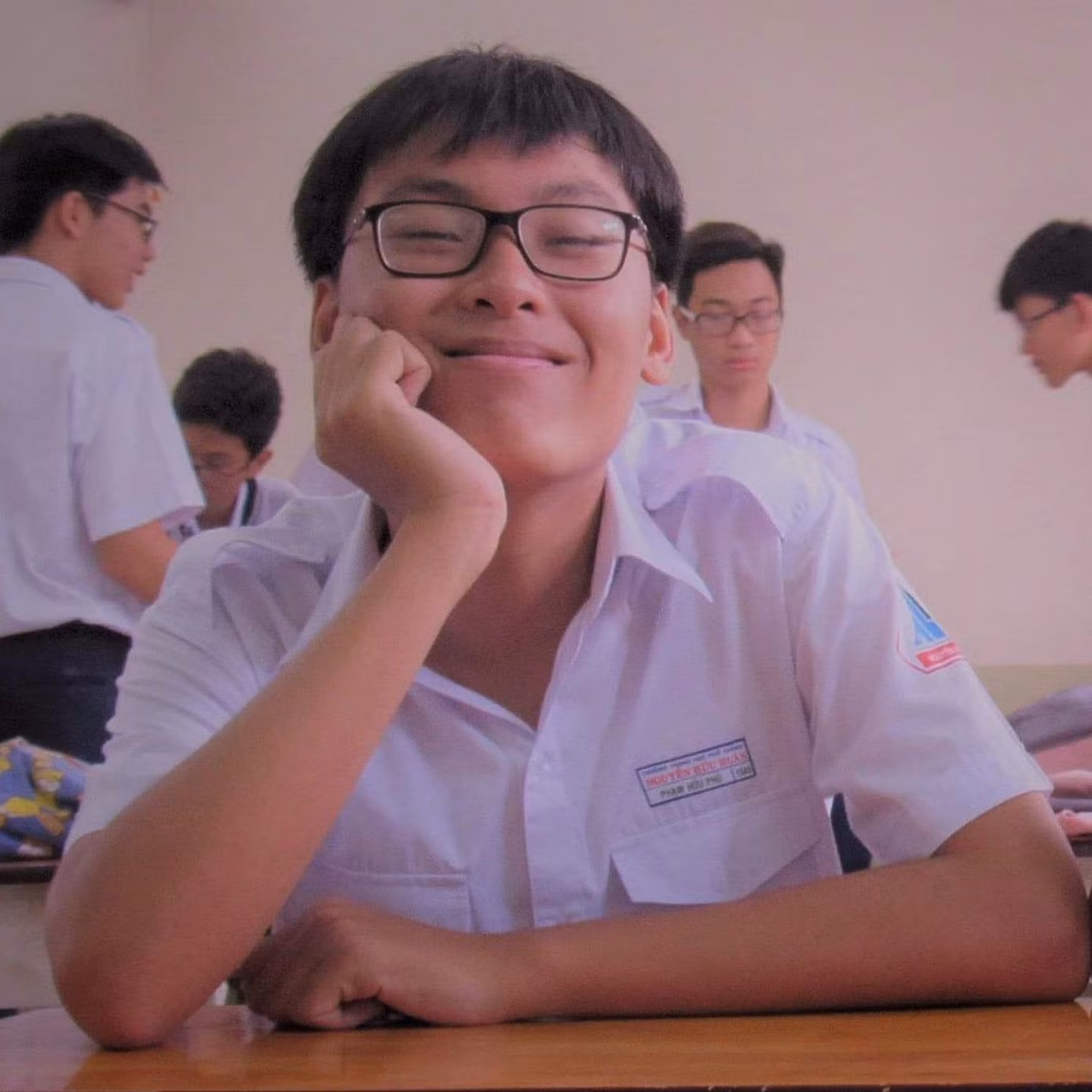 Ngay từ thời THPT, Hữu Phú đã là một chàng trai năng nổ với nhiều hoạt động.