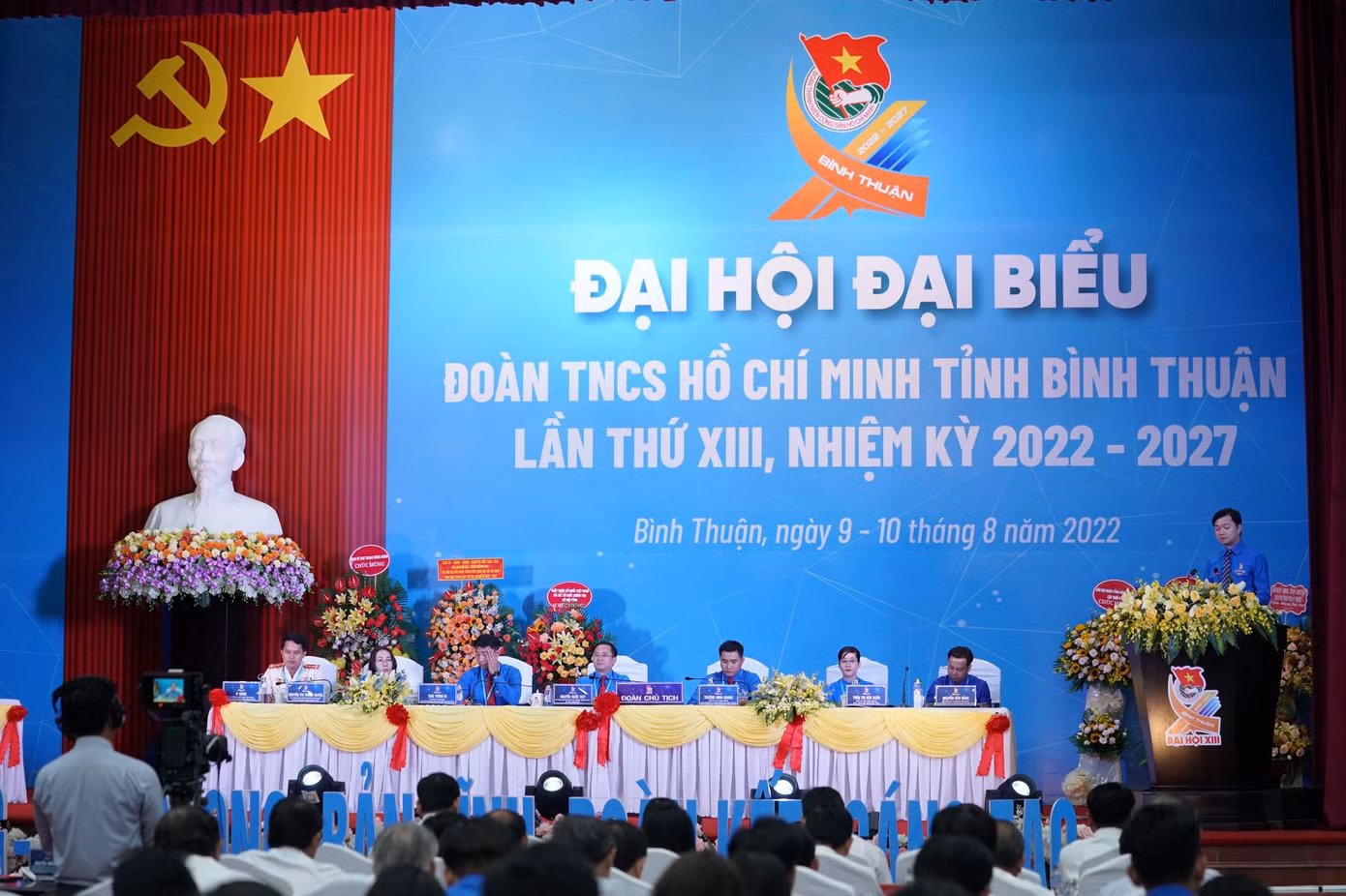Anh Nguyễn Minh Triết yêu cầu phải kịp thời có kế hoạch lộ trình khắc phục, nhất là những mặt công tác chưa thật sự đáp ứng yêu cầu, mong mỏi của Tỉnh ủy và đông đảo đoàn viên, thanh thiếu nhi tỉnh nhà. (Ảnh: Phạm Nguyễn)