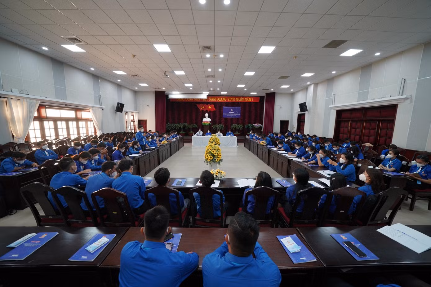 Đại hội có 3 diễn đàn để thảo luận trong phiên khai mạc. (Ảnh: Phạm Nguyễn)