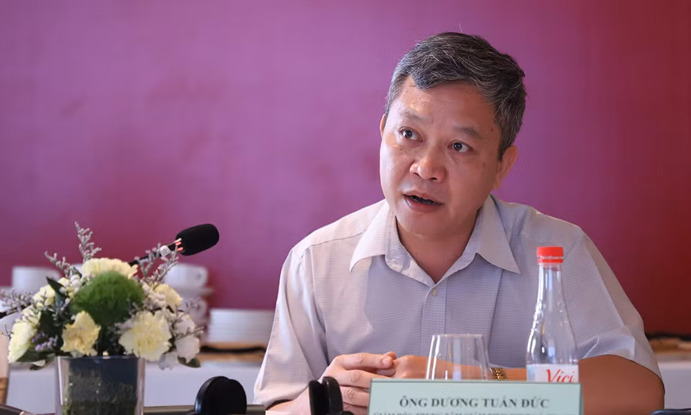 Ông Dương Tuấn Đức - Giám đốc Trung tâm Giám định BHYT và Thanh toán đa tuyến, BHXH Việt Nam.