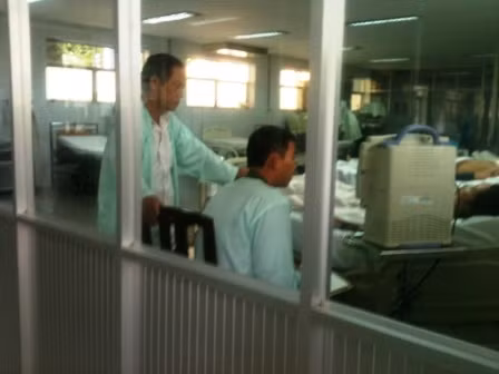 Cơ quan công an vào bệnh viện lấy lời khai của Bùi Tiến Hiệp