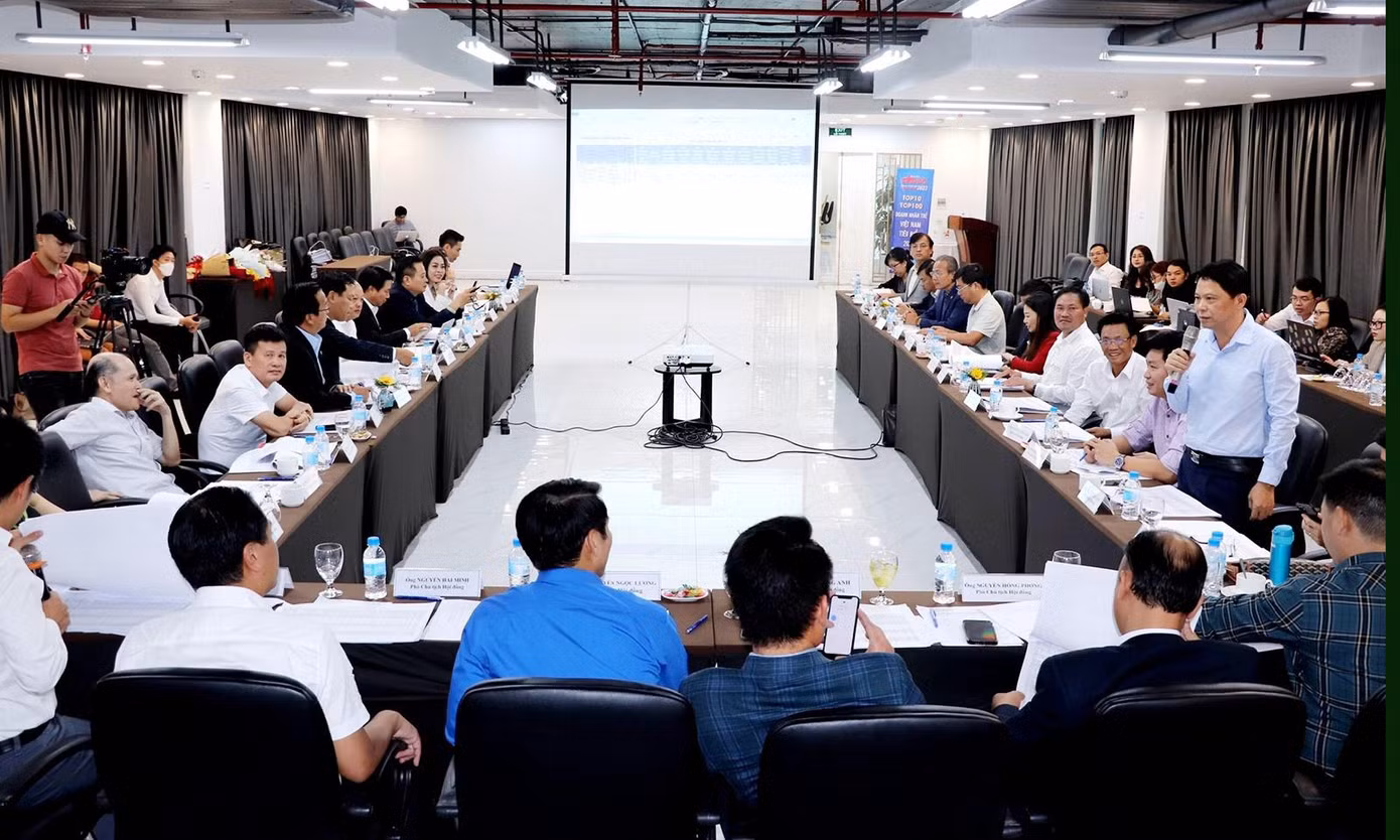 Hội nghị Hội đồng chung tuyển Giải thưởng Sao Đỏ - Doanh nhân Trẻ tiêu biểu 2022 diễn ra ngày 15/10. Ảnh: BTC Hội nghị Hội đồng chung tuyển Giải thưởng Sao Đỏ - Doanh nhân Trẻ tiêu biểu 2022 diễn ra ngày 15/10. Ảnh: BTC